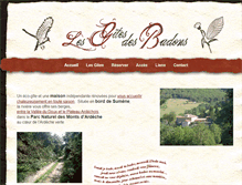Tablet Screenshot of lesbadons.aufildudoux.fr